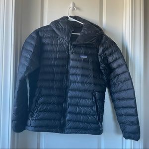 Patagonia Down Sweater Jacket Black Mens Size Medium